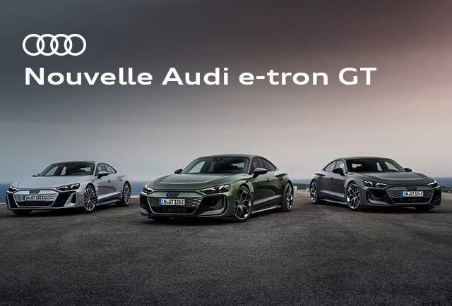 Nouvelle Audi e-tron GT. L'avenir de l'électrification