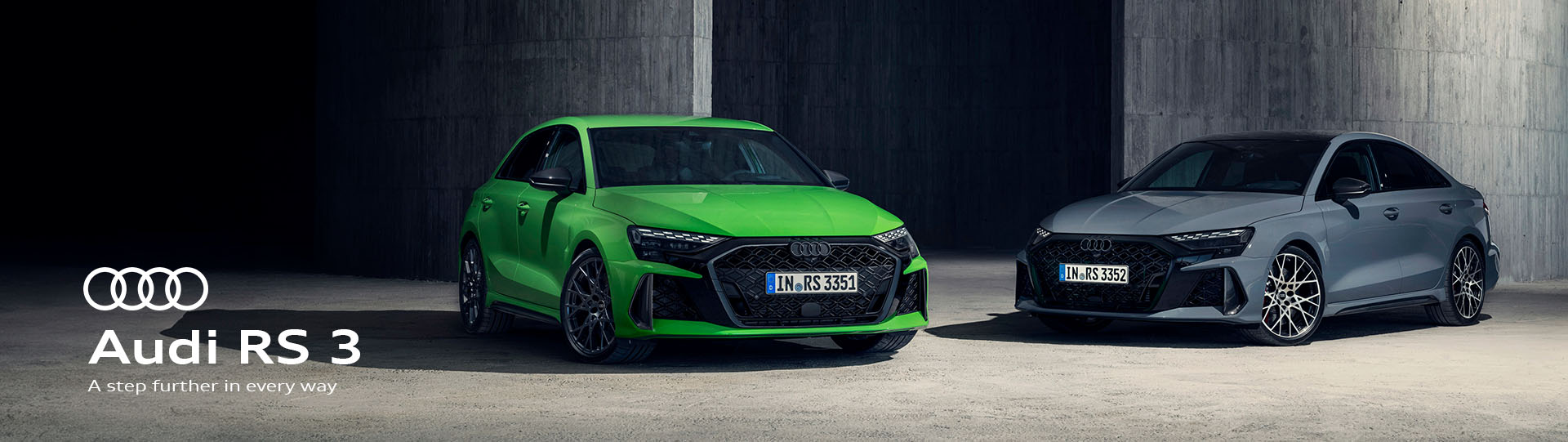 Model of the Month: Audi RS 3. A step further in every way.