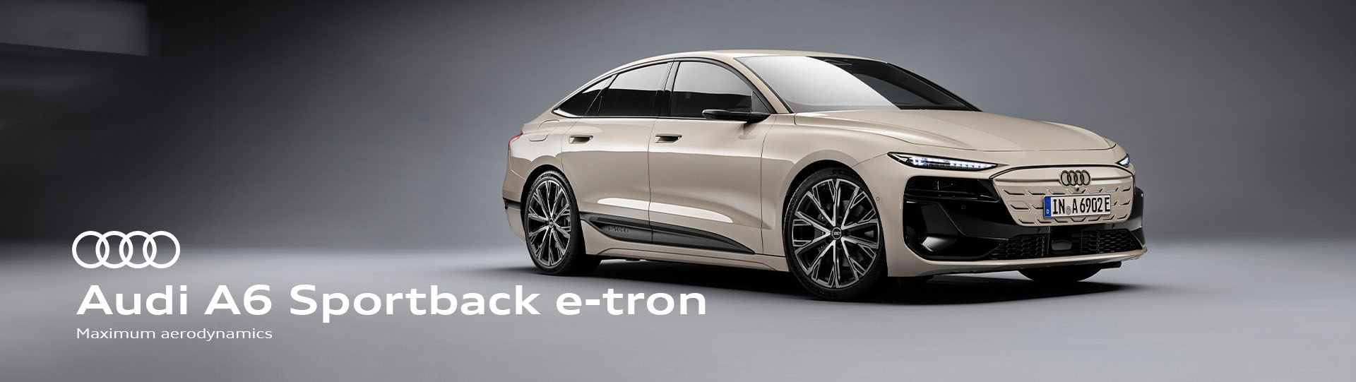 Audi A6 Sportback e-tron. Maximum aerodynamics 